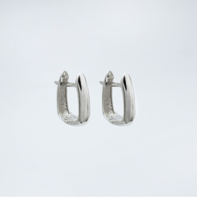 Picky Finders Store. Comfort Earrings 02. Sterling Silver. By Siayvo.