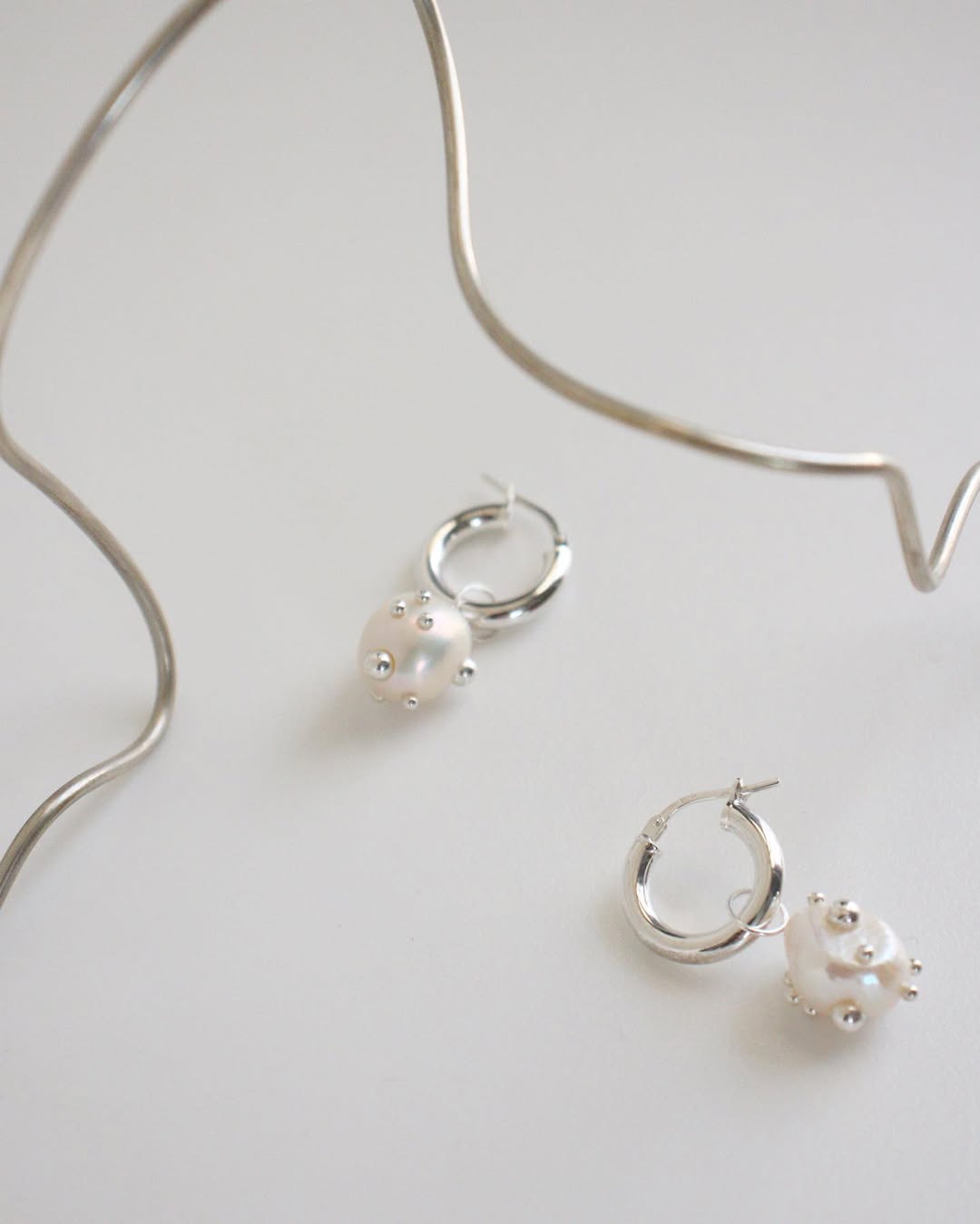 Comet Hoop Earrings