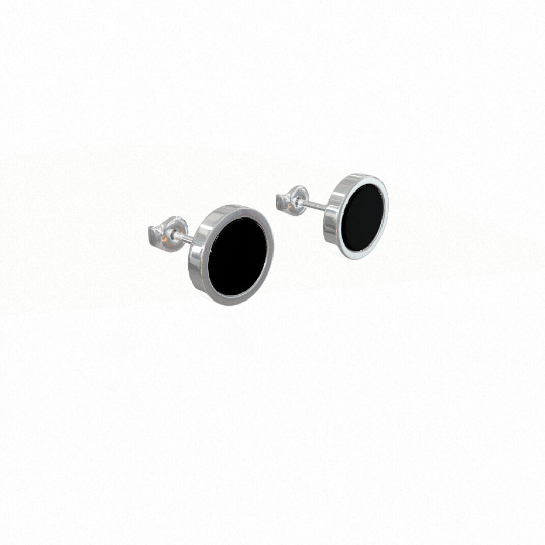 Picky Finders Store. Dot Earrings. Sterling Silver. By Kozar 2