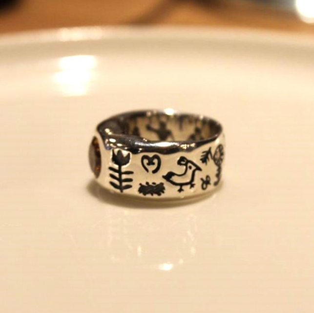 Picky Finders Store. Fertile Field Ring 02. Sterling Silver. By Siayvo.