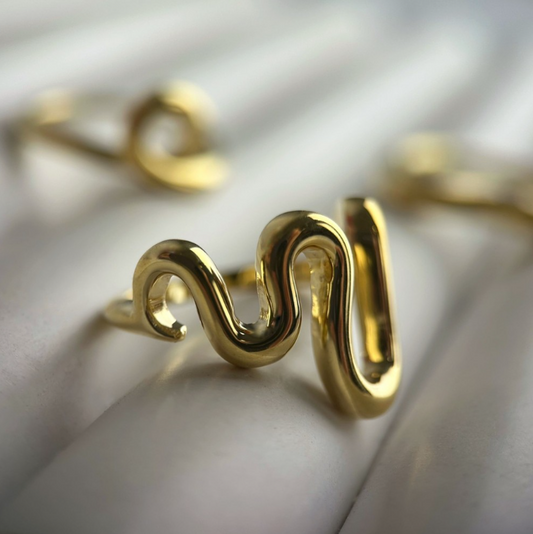 Serpentarium Gold Plated Ring