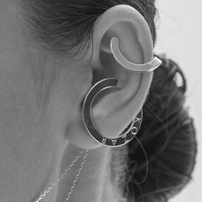 Silver Bogen Cuff by Kozar at Picky Finders Store_02