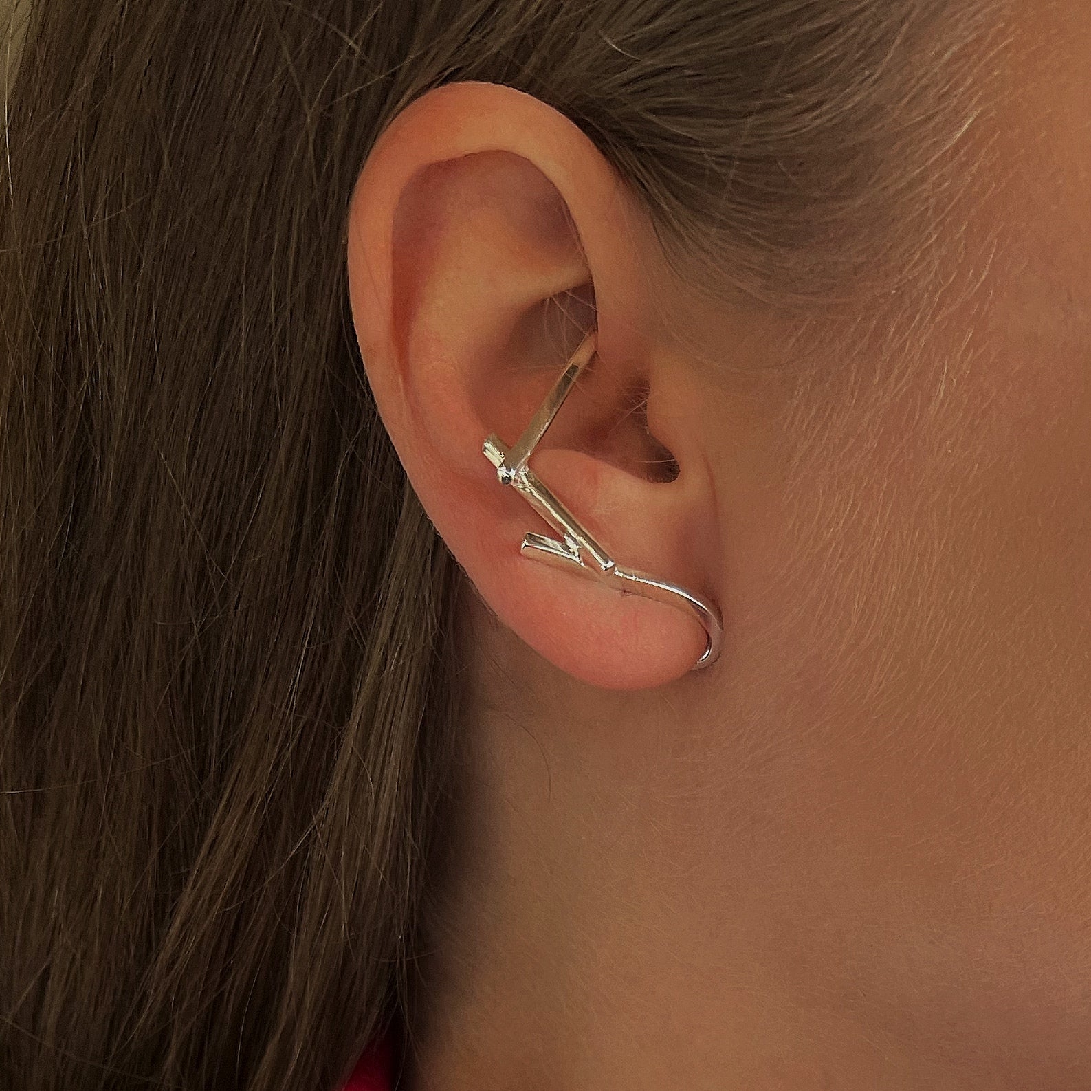 Geometry Cuff. Sterling Silver. By Kozar at Picky Finders Store_06