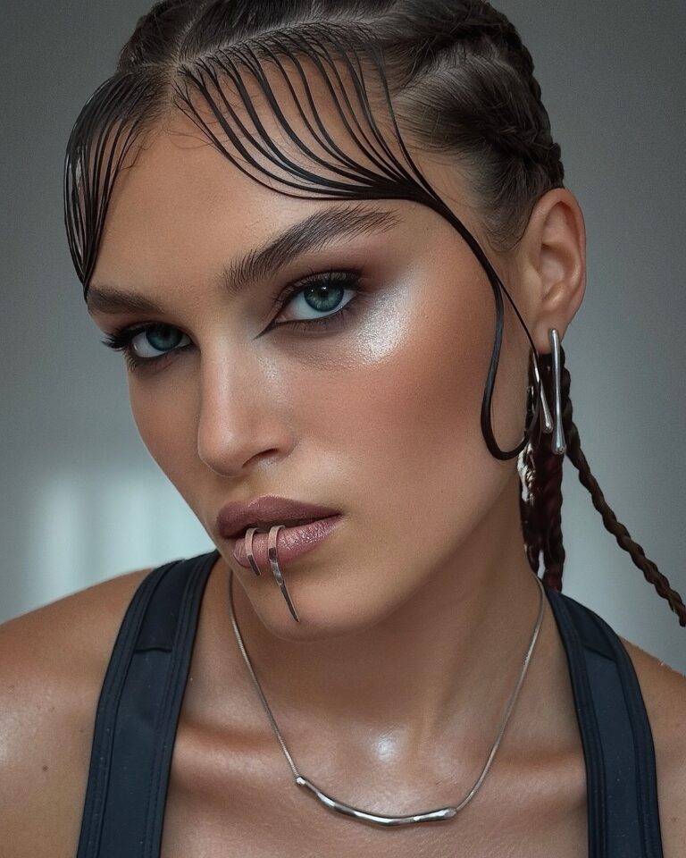 Silver Lip Cuff Sake by Kozar at Picky Finders Store_01