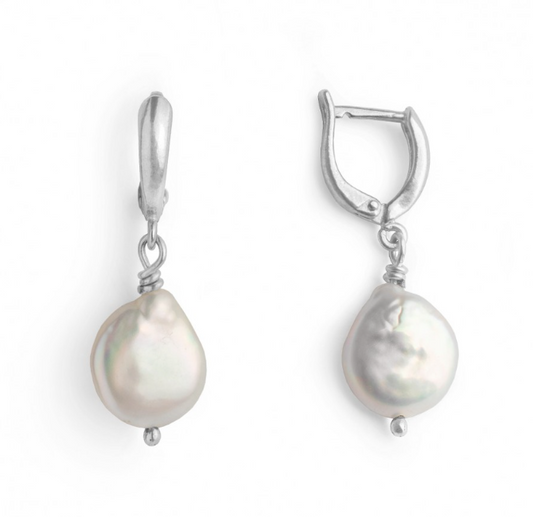 Your Pearl Earrings Flat
